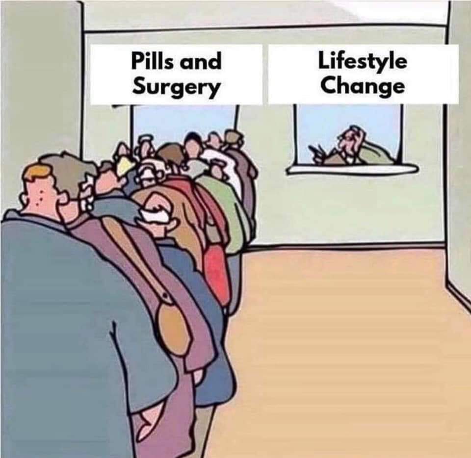 lovemedicaluk's tweet photo. The state of society today 👎 everyone wants a quick fix instead of making small changes that will have a massive impact on their health and wellbeing!
Let us know how your helping to change the way people think ⬇️⬇️
#prescribedexercise #lifestylechange #prehab
@WesFit_trial https://t.co/352oBFb2dM