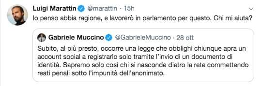 L'anonimato è 1 dei diritti digitali <a href="/marattin/">Luigi Marattin</a>. Garantisce da persecuzioni. X la polizia l’anonimato è già inesistente.Una legge nazionale su carta d’identità nn fermerebbe i russi. Serve alfabetizzazione e istituzioni sovranazionali x piattaforme trasparenti e neutrali #FakeNews