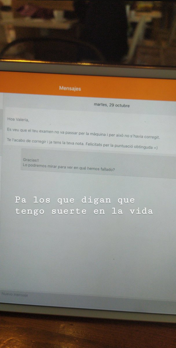 MonclusValeria's tweet image. Vida 1 Valeria 0
#sendluck #Ayuda #exams #Psicologia  #estudiarpaque #ojalájubilarme #mcdonaldspasiempre