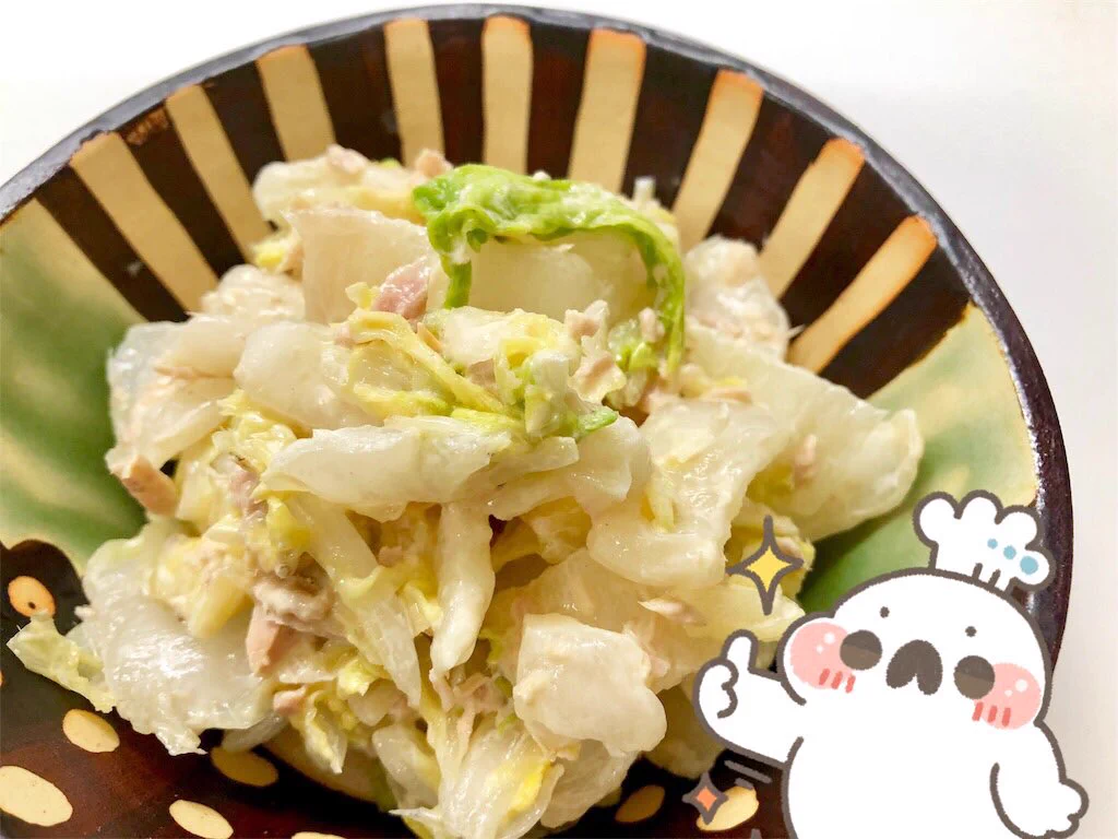 白菜がより美味しく！？「白菜だしマヨサラダ」の作り方！