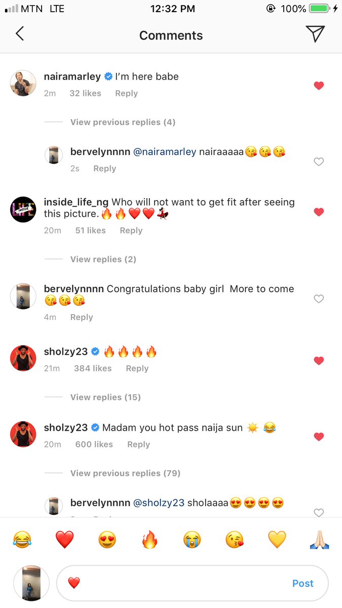 bervelynnnn's tweet image. See our chiwawa😍😍😍😍. Tacha is so hot😍. Oya titans comment congratulations ten times on her three latest post😍😍 #TachaXGetfitNg #FocusOnTacha