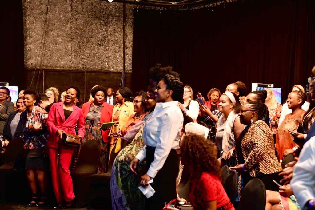 PresidencyZA's tweet photo. The dialogue, convened under the theme “The Economy is Woman”, is organised by the BusinessWomen’s Association of South Africa (BWASA), an association of business and professional women in South Africa. https://t.co/ljnJaceDFf