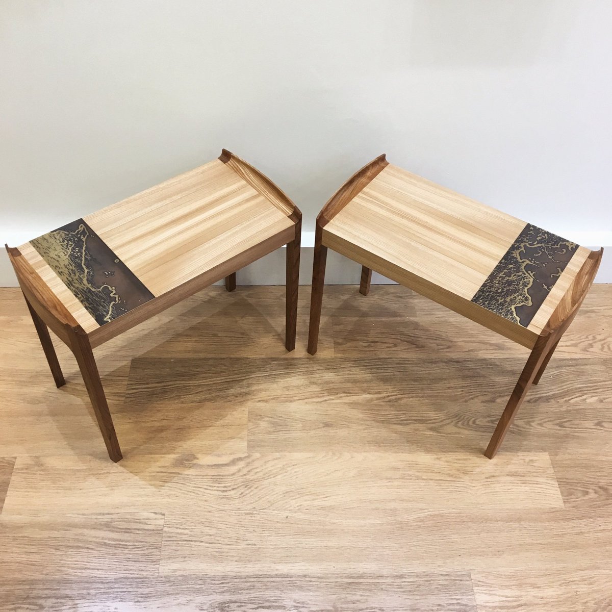 On display at CAA: St Kilda Side Tables by Matthew Paré, in collaboration with metal artist <a href="/RebeccaGouldson/">Rebecca Gouldson</a>. 

Part of our New Member Showcase
Until 16 November 2019

6 Paddington Street⁠
London⁠
W1U 5QG⁠

Visit our website for details: soo.nr/26r1

#Exhibition