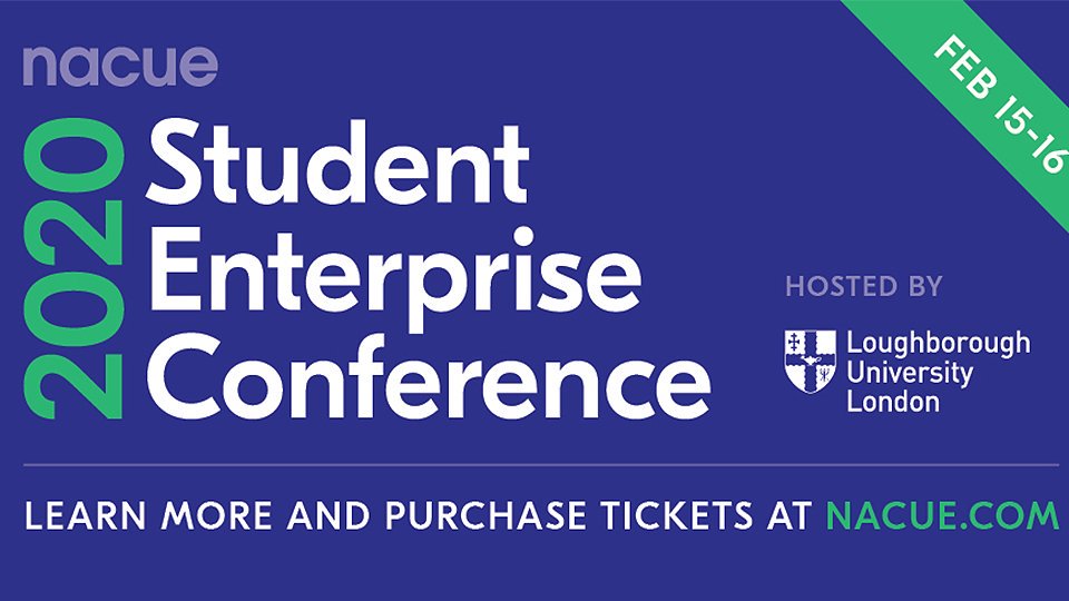 lboroimpact's tweet photo. Delighted to read that Loughborough University London is hosting NACUE’s 2020 Student Enterprise Conference #SEC2020 next February. https://t.co/uQAk1rDg22 https://t.co/5xWqh3RF1R