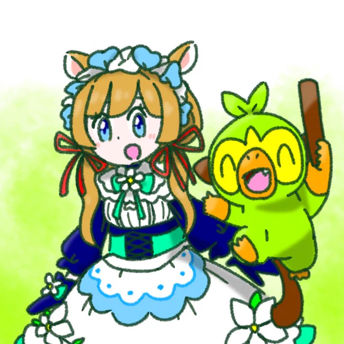 ポケモンの話聞いてたら描きたくなっちゃった

ポ三家+御三家
#絵こころ #ラトアート #絵にふぁー 