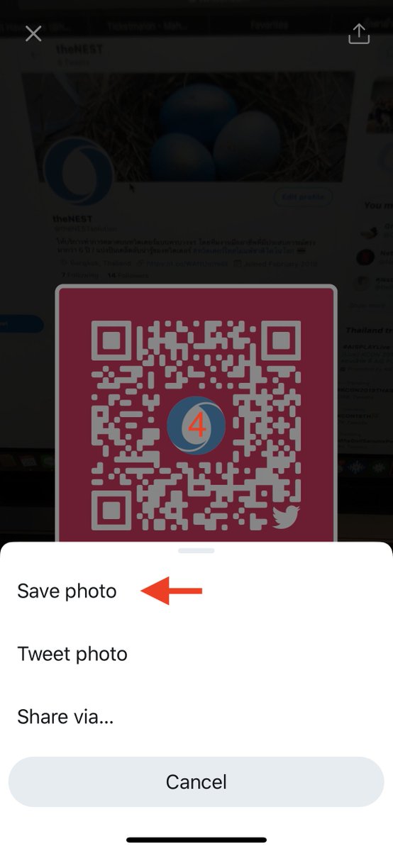 theNESTsolution's tweet photo. #วิธีเพิ่มจำนวนFollowerทวิตเตอร์จากที่ไหนก็ได้ !
ด้วยการสร้างQR codeทวิตเตอร์แอคเคานท์เราเองแล้วไปแปะไว้ตามที่ต่างๆให้คนติดตามเราได้อย่างง่ายดาย โดยเฉพาะ“Print ad”แสกนปุ้ปก็ฟอลได้ปั้ป!
.
#เคล็ดไม่ลับทวิตเตอร์ 
#theNEST #TwitterMarketingSolutions https://t.co/jV7e6hoTyf