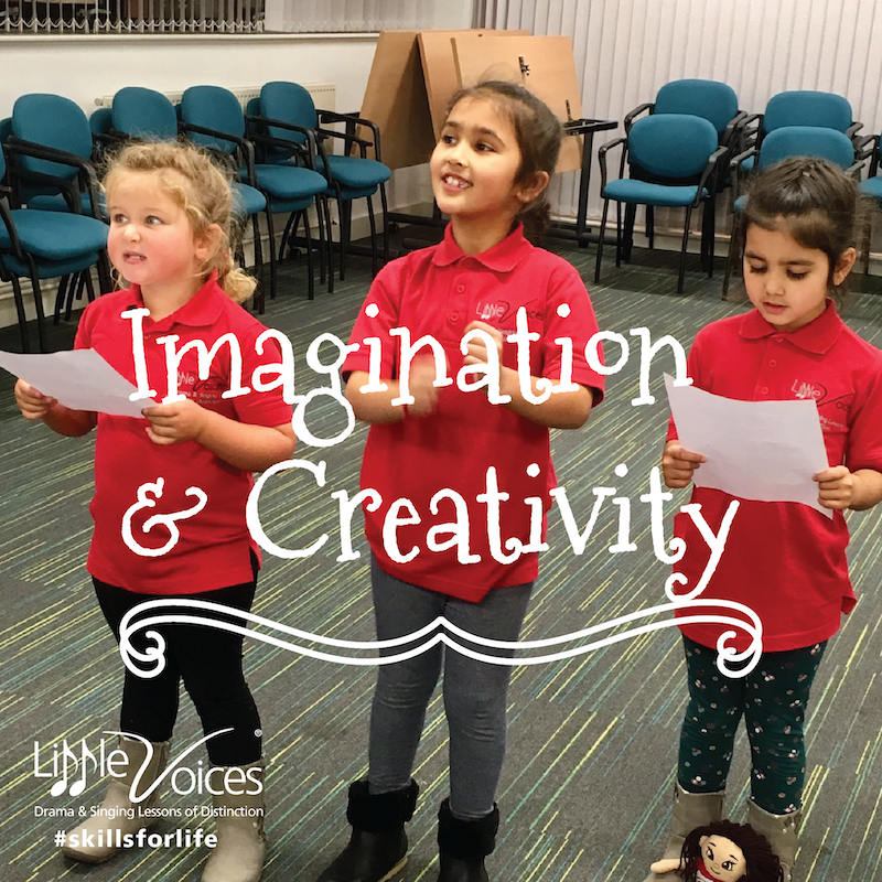 Playing any character with feeling and conviction requires a huge amount of imagination and creativity. We love how fabulously creative and full of enthusiasm our Little Voices pupils are!