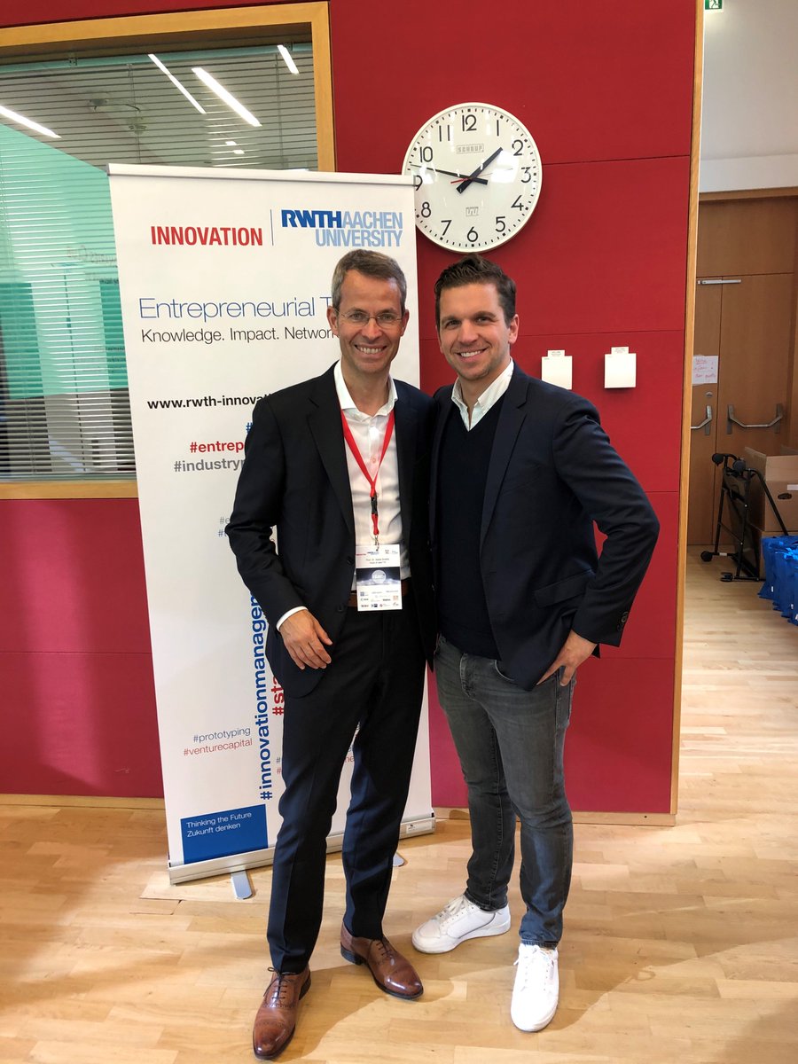 MalteBrettel's tweet photo. Yesterday we hosted #atec19, the biggest #entrepreneurship conference at @RWTH organized by @digitalHUBac &amp; #RWTHInnovation including great speakers like @luszick @frank_thelen @spollok @nilseiteneyer and many more! Looking forward to next year's #atec2020 https://t.co/SHOIiWPCFL