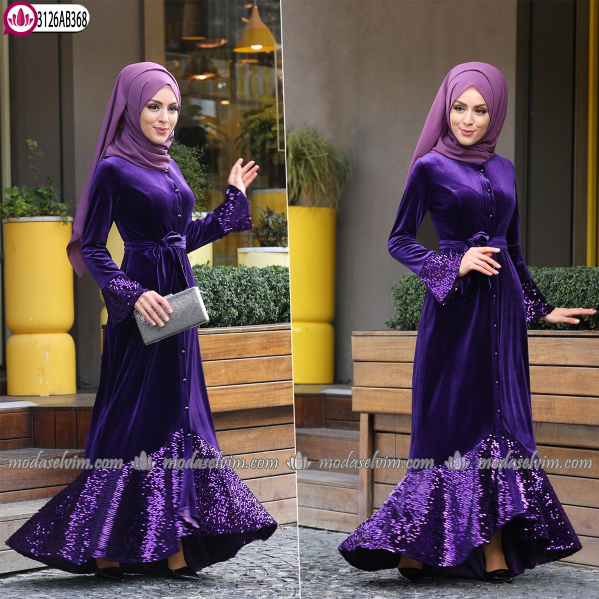 Modaselvim on X: ""2019/2020 Kadife Şıklığı" Pul Payet Kadife Tesettür  Elbise &gt;&gt; 149,90 TL Tam Kalıp 38/40/42/44/46/48 bedenli Sipariş  👉👉👉 https://t.co/of37WbYCt5 #modaselvim #modaselvimelbise #tesettur  #yenisezontesettur #hijab #jilbab ...