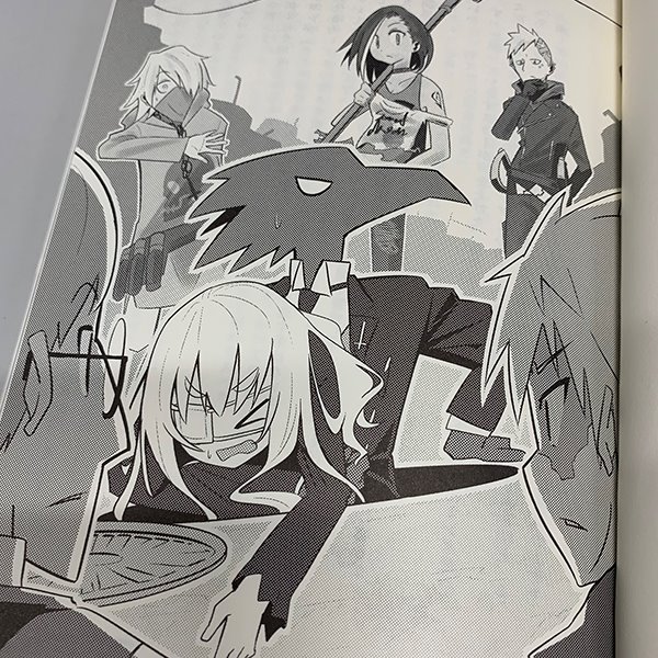 フリゲ本まとめてみた Kadokawa 小説最新刊 10 31発売です 被虐のノエル Movement4 Look At Me カナヲ先生描きおろしの本文挿絵を ちょっとだけお見せしますね フーゴやオスカー 三すくみたちとようやく合流できたノエルとカロン 今が最大の