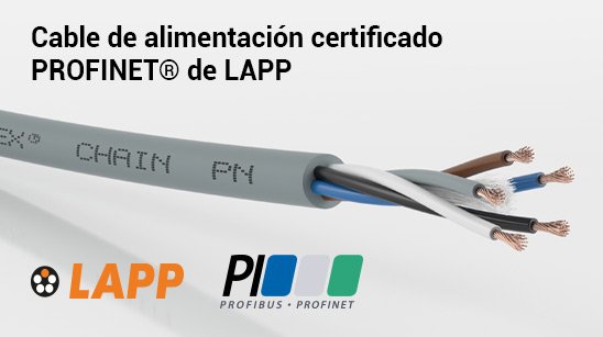 El cable ÖFLEX® CHAIN PN de @lapp_espana certificado PROFINET® garantiza la alimentación a 24V de los dispositivos para minimizar los fallos en su red. #profinet #profibus #cableadoindustrial

profibus.es/cable-de-alime…