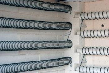 iron-chromium-aluminium alloys or nickel-chromium alloys for element, meet requirement of tempering furnace. electricheating.cn