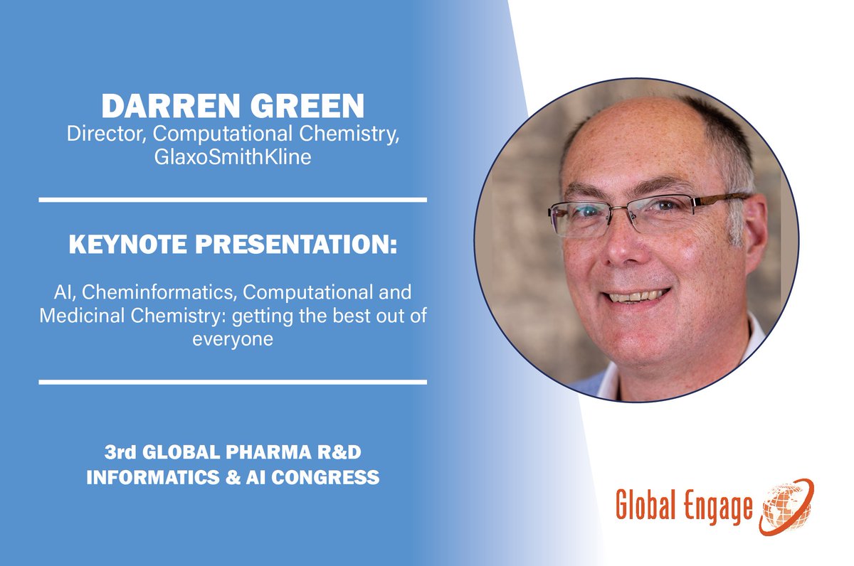 lifesciences_GE's tweet image. Today&apos;s Keynote Darren Green will kick off in 15 minutes #PharmaInformaticsCongress