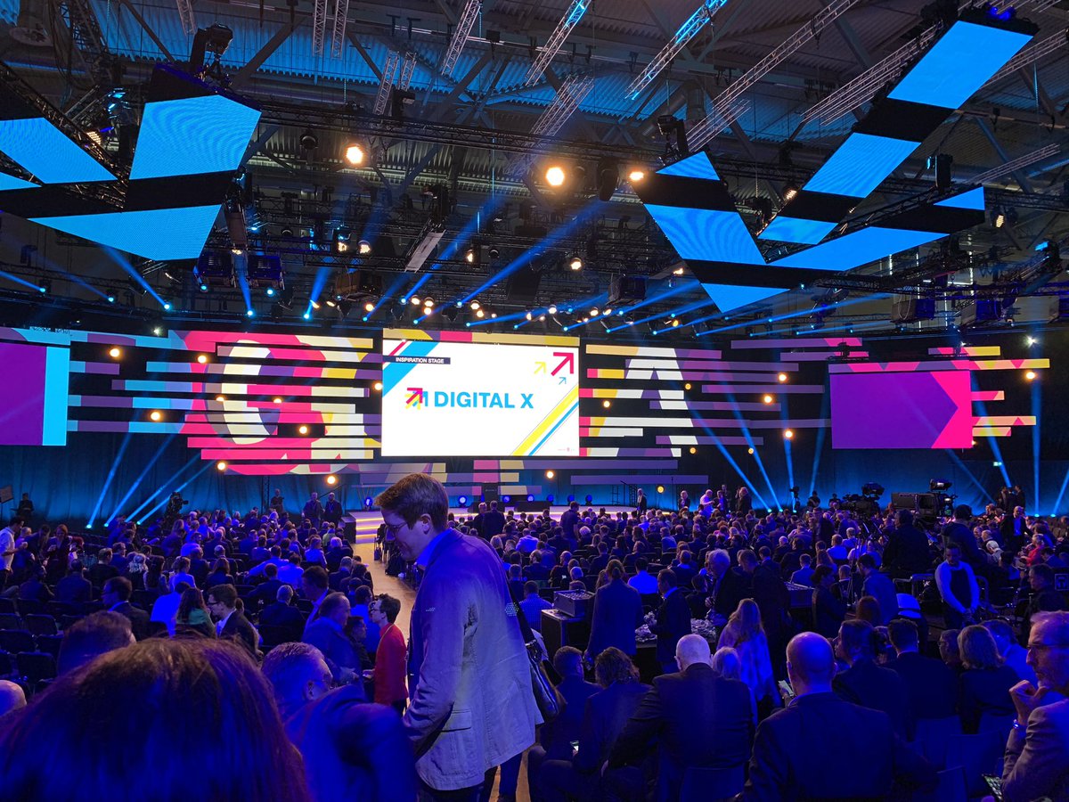 #DIGITALX2019 Noch ein paar Minuten bis zur Eröffnung