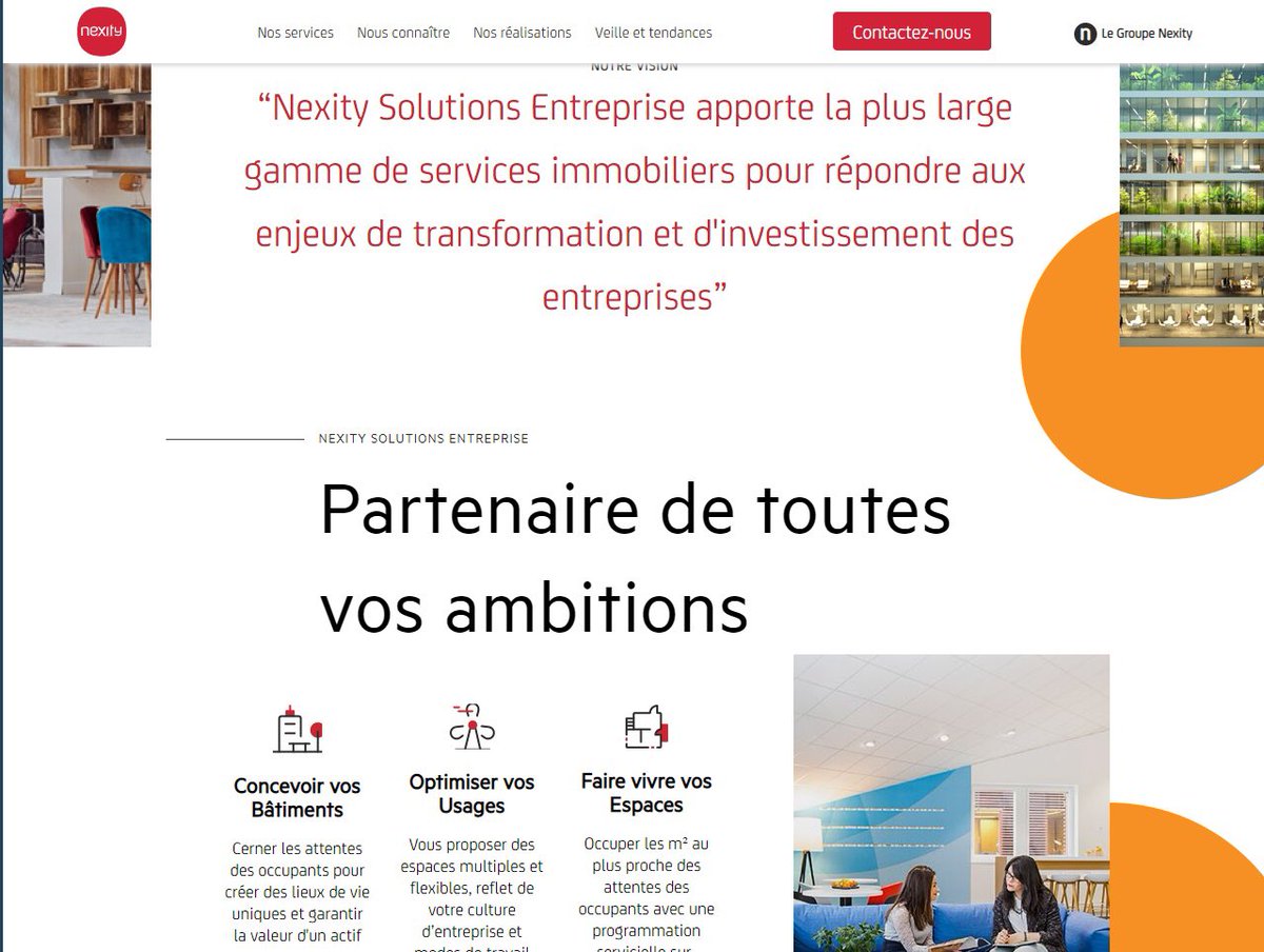 VBedague's tweet photo. Toutes nos solutions #ImmobilierTertiaire pour accompagner la #transformation de votre immobilier sont désormais en ligne ! Fière du travail en co-construction avec nos clients #investisseurs et #utilisateurs pour donner le meilleur de notre plateforme dédiée aux #entreprises https://t.co/jquz2xZZLy