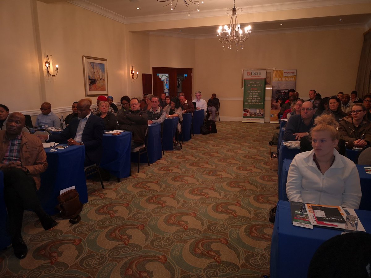 Having a full house today at the Port Elizabeth Roadshow here at Beach Hotel