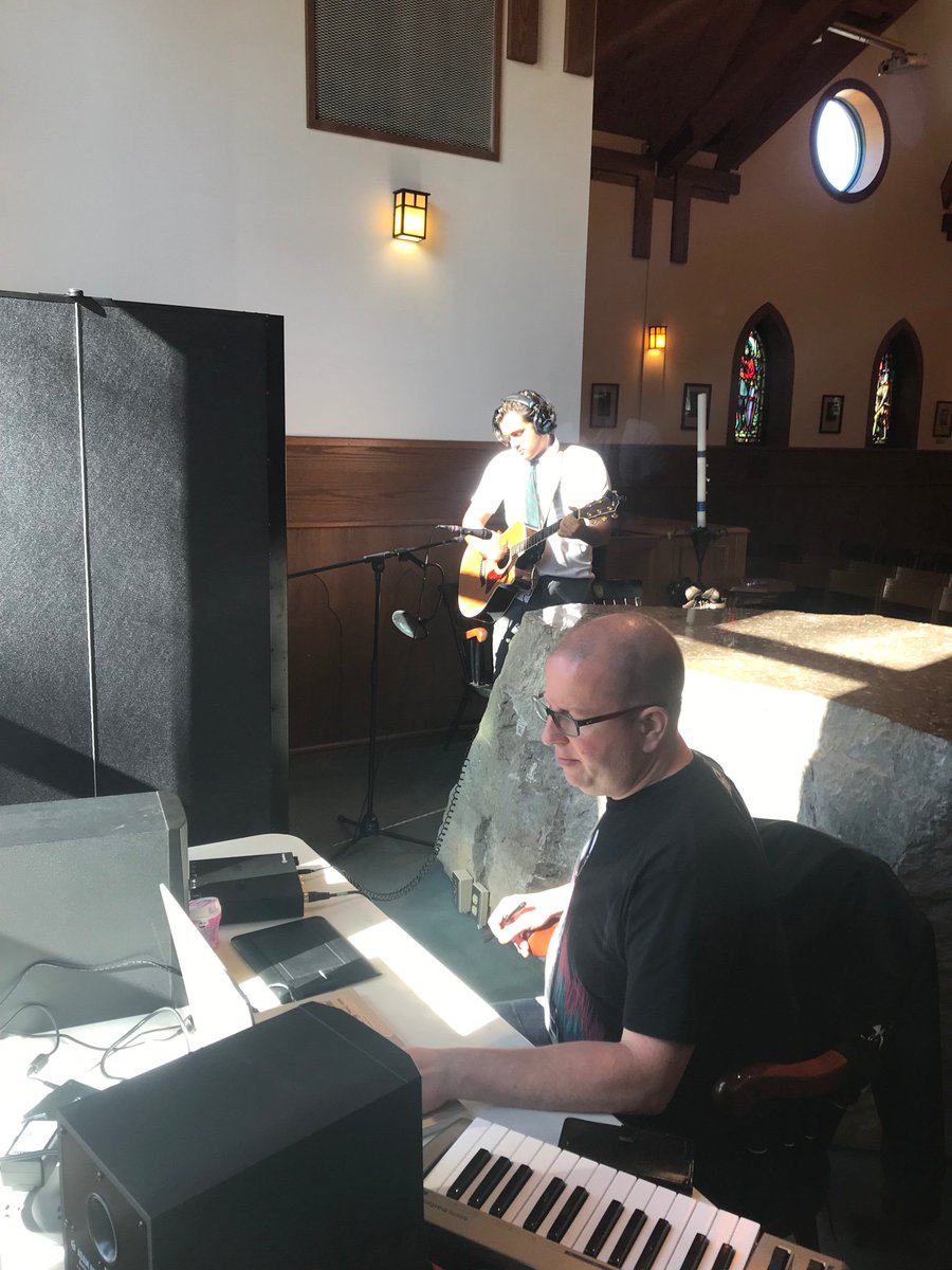 bemrosegeoff's tweet photo. Thanks to @robwmusic for an amazing recording session with our students in the @LakefieldCS chapel. #lcsarts https://t.co/nL1ZiKN4qA