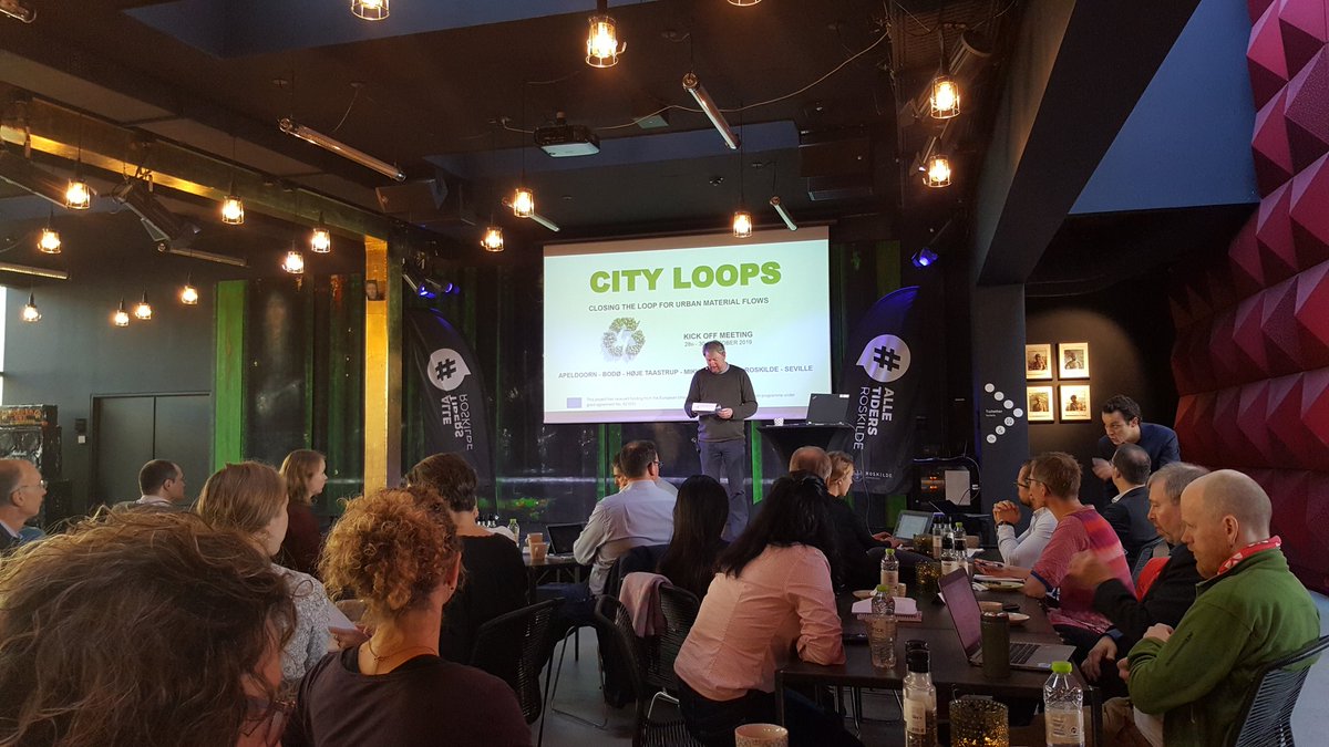 CITYLOOPS kick off meeting at MUSICON.
Innovative urban planning aproaches and instruments to facilitate clossing the loop of materials and flows of #cities 
#circulareconomy #circularcities #organicwaste #constructionwaste