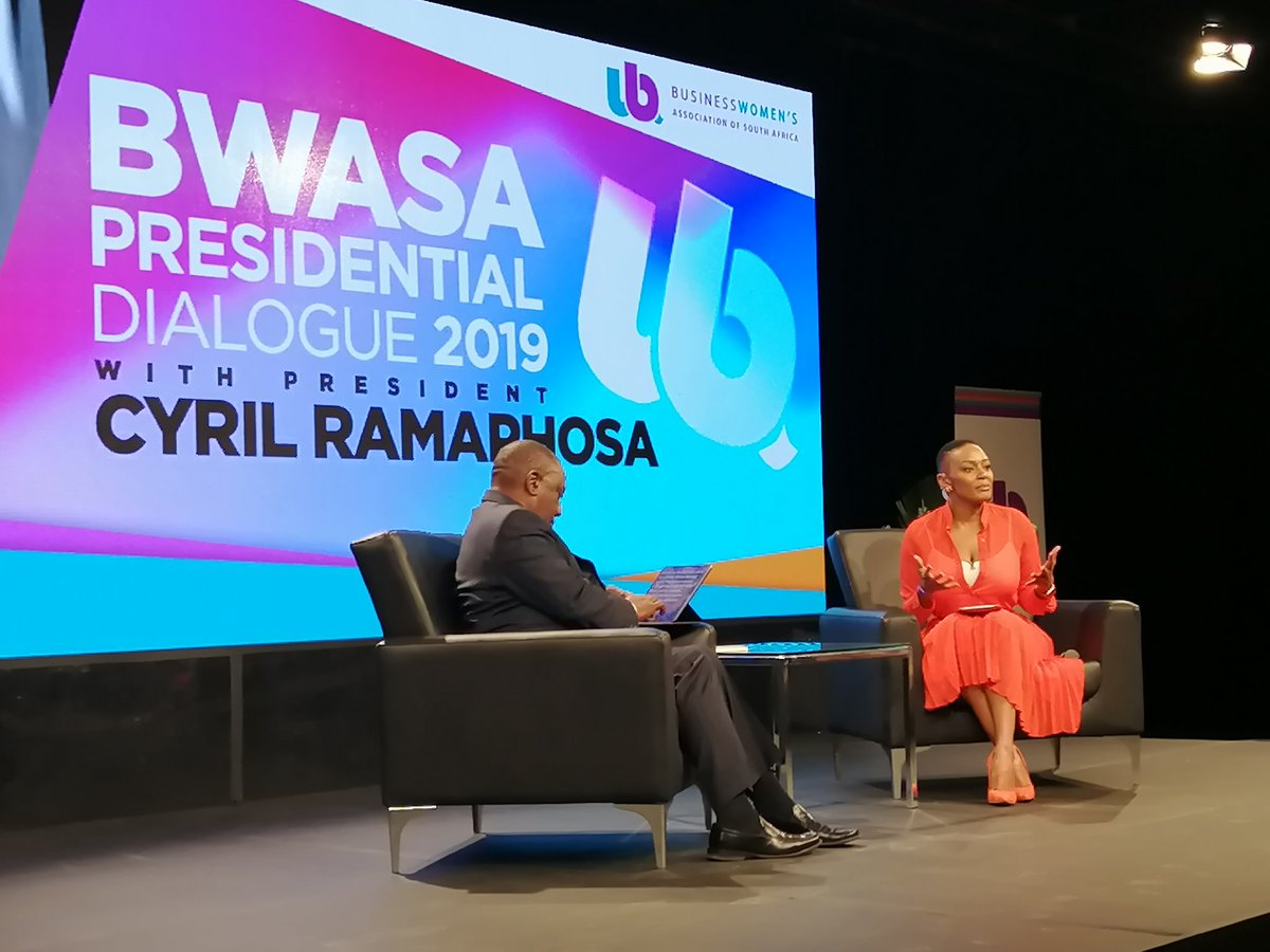 maite_nkoana's tweet photo. @CyrilRamaphosa: WE need to have more opportunities in manufacturing. We need to see more women in this sector .@GovernmentZA @GCISMedia @DWYPD_ZA #BWASA https://t.co/gVr26ELynH
