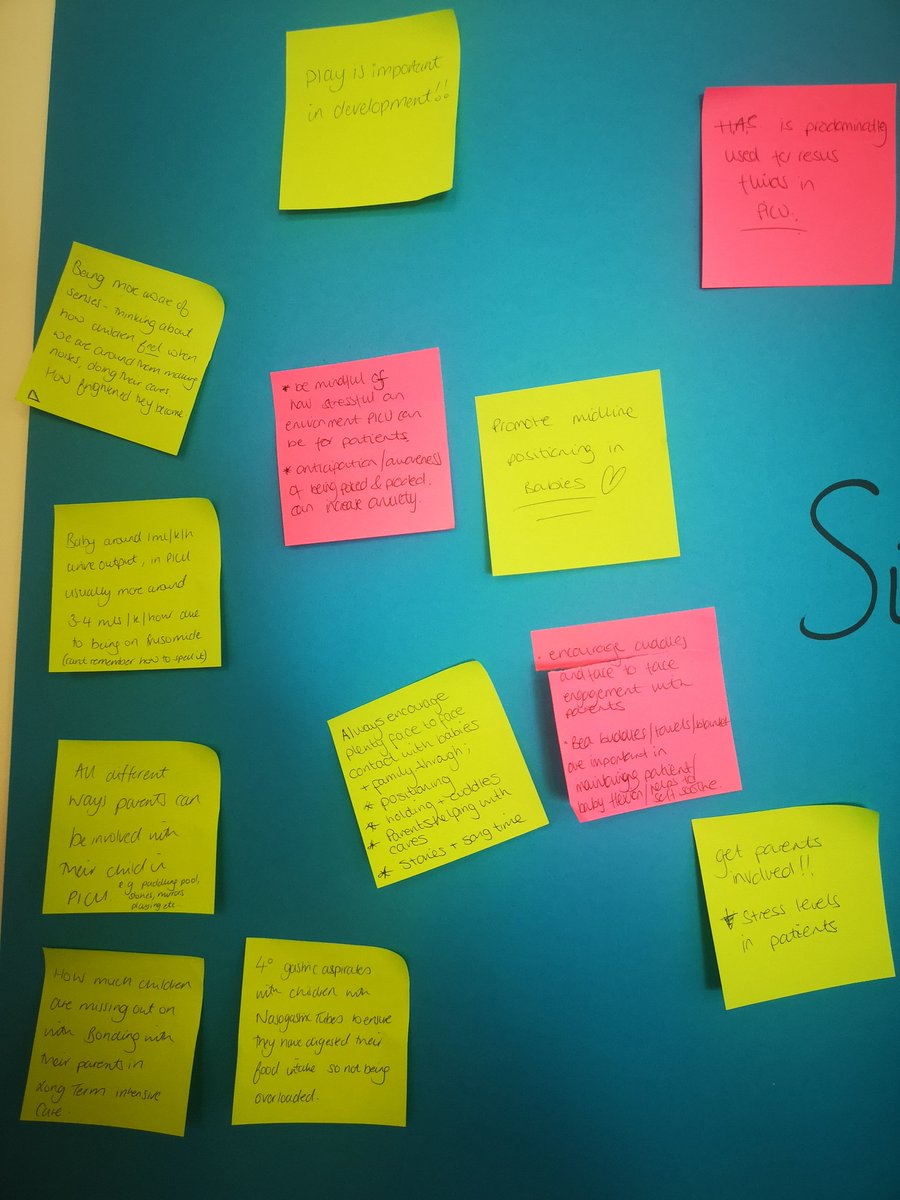 NicolaFergusson's tweet photo. What a pleasure teaching some very enthusiastic new nurses today on the role of physio and then about development! Welcome to @PICU_Scot, can't wait to work with you all! @nhsggcrhcphysio #teaching #normaldevelopment #whensensemakessense https://t.co/cVqoyz21zL