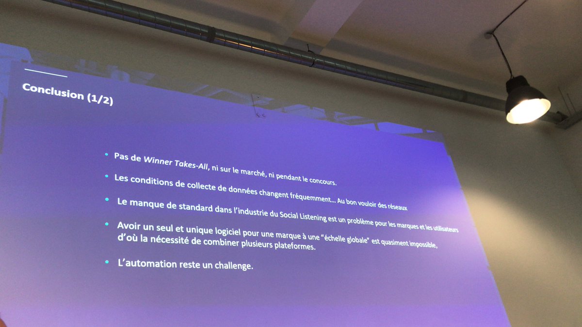zazaconstant's tweet photo. Les 3 conseils clef de @saas_advisor pour choisir votre outil de social listening 👇 1/Challenger les éditeurs sur leurs volumes 2/Bien définir vos besoins 3/ Prendre en compte les capacités de l’interne #MarTechChallenge @HUBInstitute https://t.co/vvcX8NveFr