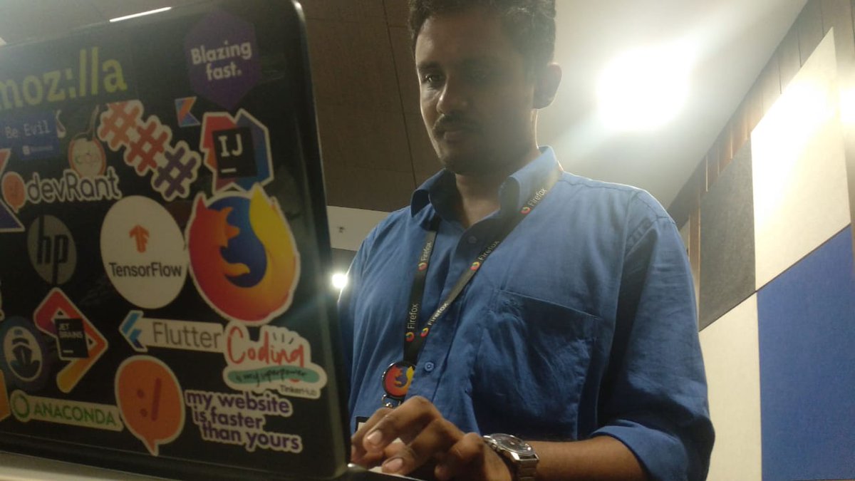 allenabraham777's tweet photo. Had a nice experience at @openhack19 . Learned a lot, tested my knowledge and lots of friends and swags.
#openhack19 #redbull #gitlab #rebuildearth #mozilla https://t.co/eRcROo3Q4d