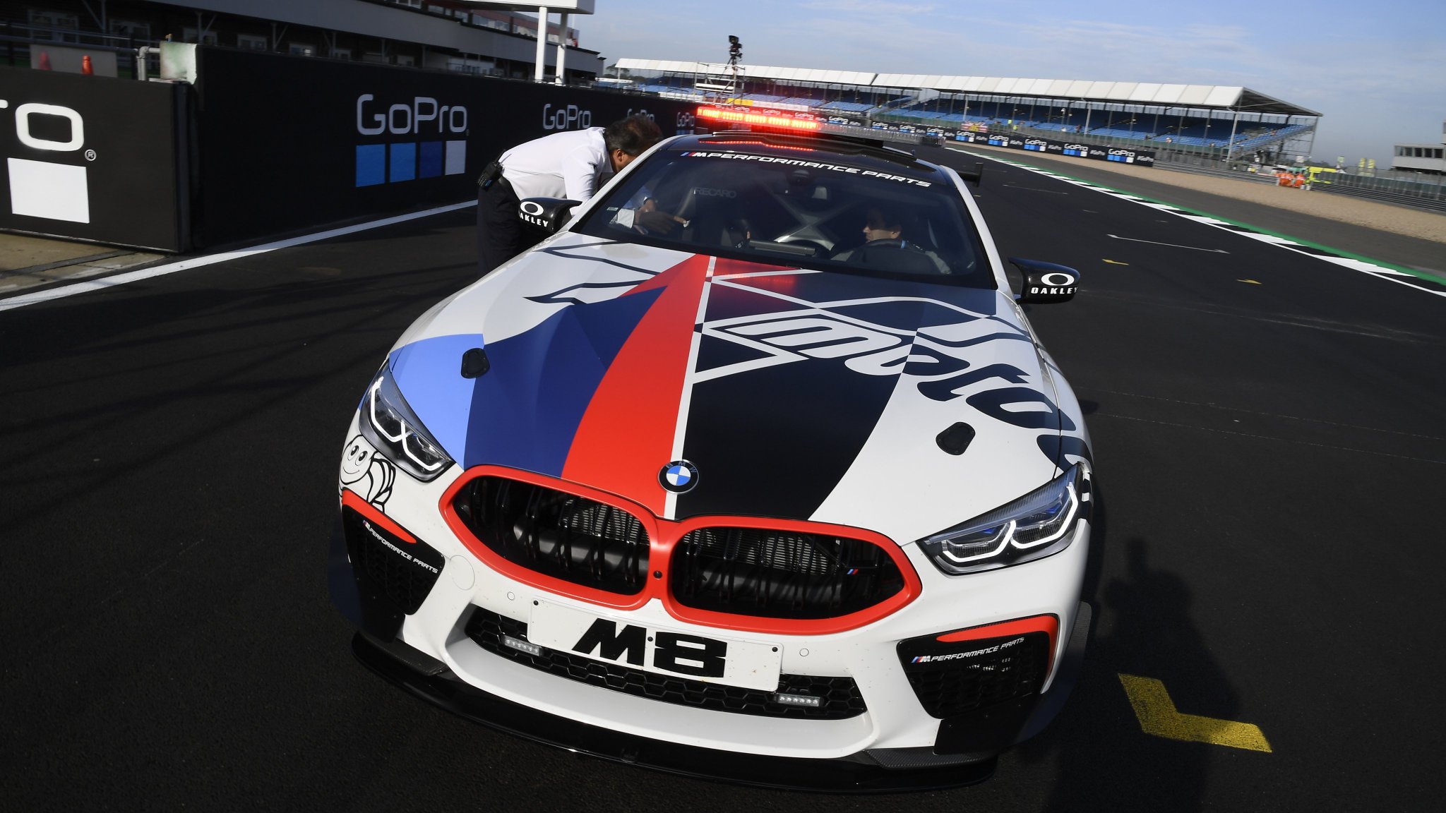 京商 1/18 BMW セーフティカー　Safety Car Moto GP Kyosho 1:18 BMW M3 Coupe Safety Car MotoGP 2008 08736GP