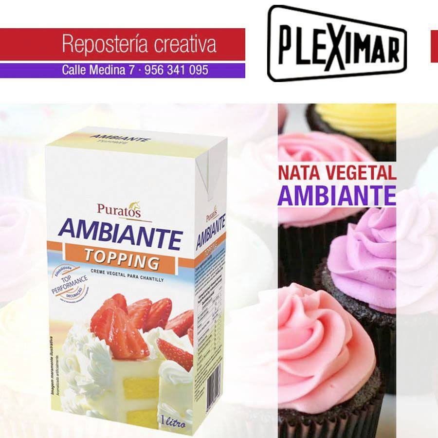 ComercioJerez's tweet photo. #FelizMartes
Nata Vegetal Ambiante
Crema vegetal para montar de gran estabilidad adaptada a las aplicaciones más comunes en pastelería y gastronomía.
En Pleximar Jerez, tu tienda de repostería creativa en #Jerez https://t.co/EYtzvfAg8j