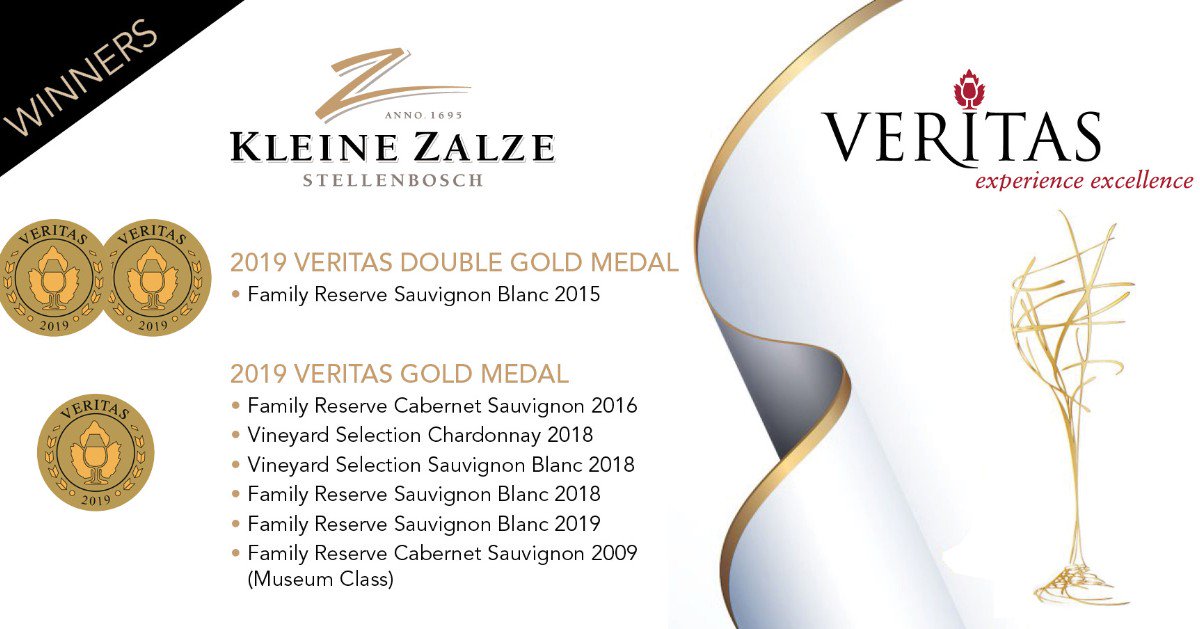 Congratulations to our winemaking team for the superb results achieved at the recent Veritas 2019 Awards. One double gold and 6 gold medals! Here's to teamwork, consistency and passion. We are super proud!