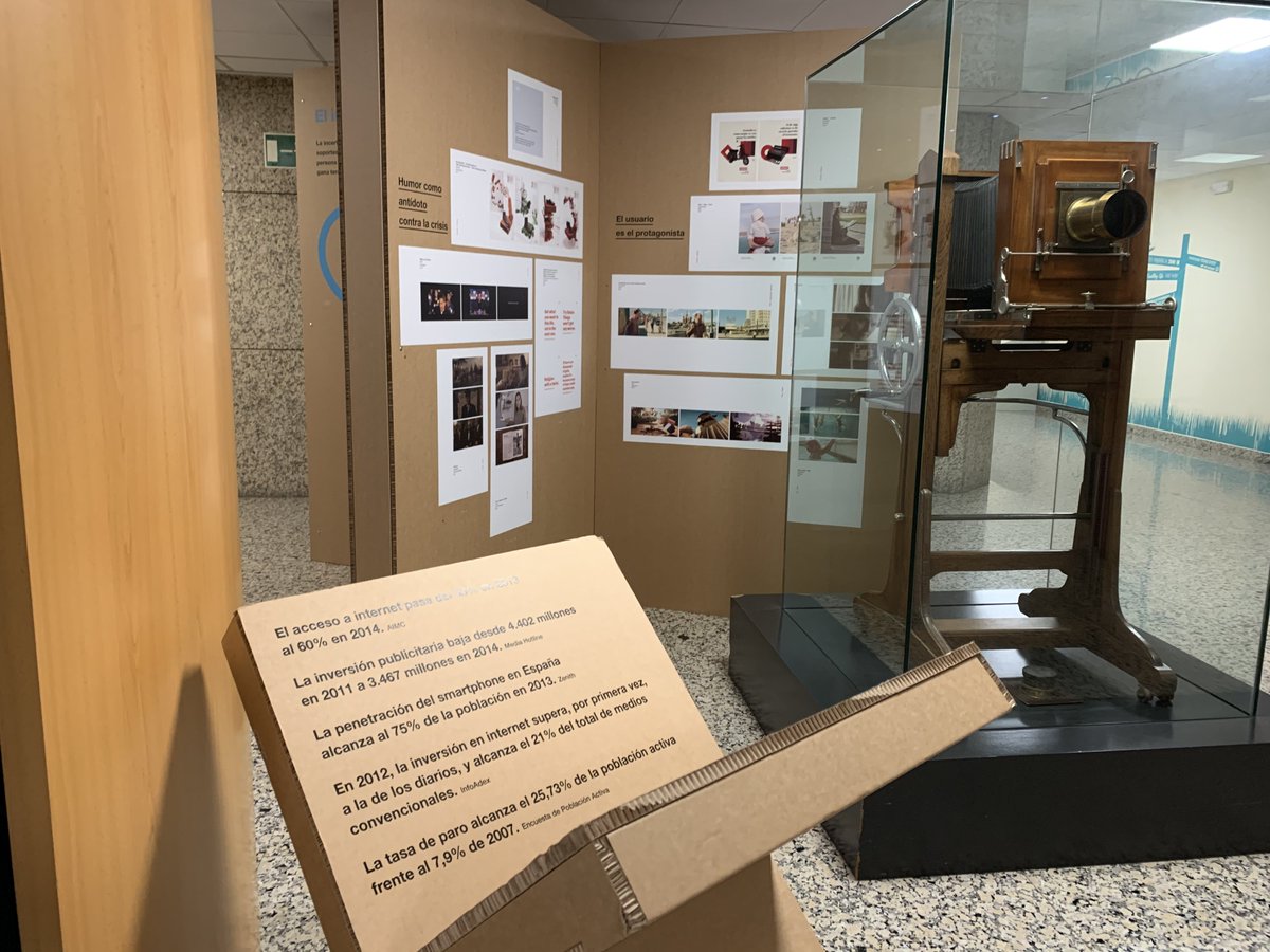 UEuropea's tweet photo. Haz un recorrido por la historia reciente de la publicidad con la exposición "20 años de Publicidad en España", gracias al convenio de colaboración con @clubdecreativos.

🗓️ Hasta el 29 de noviembre
📍 Hall del auditorio del #EdificioB https://t.co/FQVd7HVllC