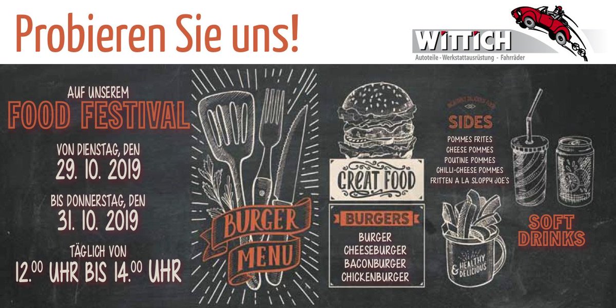 Heute ist es soweit- wir sagen MAHLZEIT! #burger #foodtruck #wittich #bielefeld