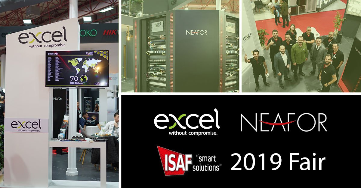 ExcelNetworking's tweet image. One of our Distribution Partners attended the ISAF Fair in Istanbul, where Excel copper cabling solutions and Enbeam fibre connectivity were on show and were a popular talking point! The show was a huge success for #ExcelNetworking - we're excited for the future! #ISAF2019