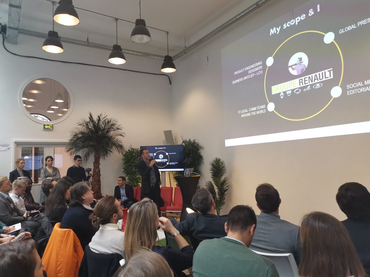 MathieuFlex's tweet photo. Renault utilise des outils multiples de listening. La marque a même un outil pour être avertie en direct quand on parle d'elle à la Télévision.
@Djallal_B de @Groupe_Renault
@saas_advisor @metricsfactory #MartechChallenge #MartechChallenges #socialmedia #data https://t.co/5VBkFkXxjW