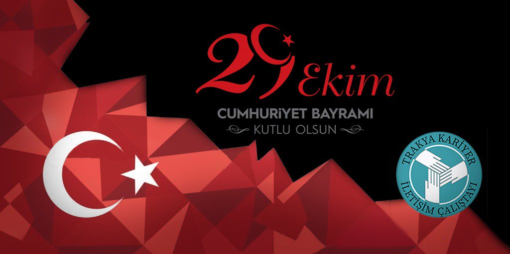 Cumhuriyet bayramımız kutlu olsun!