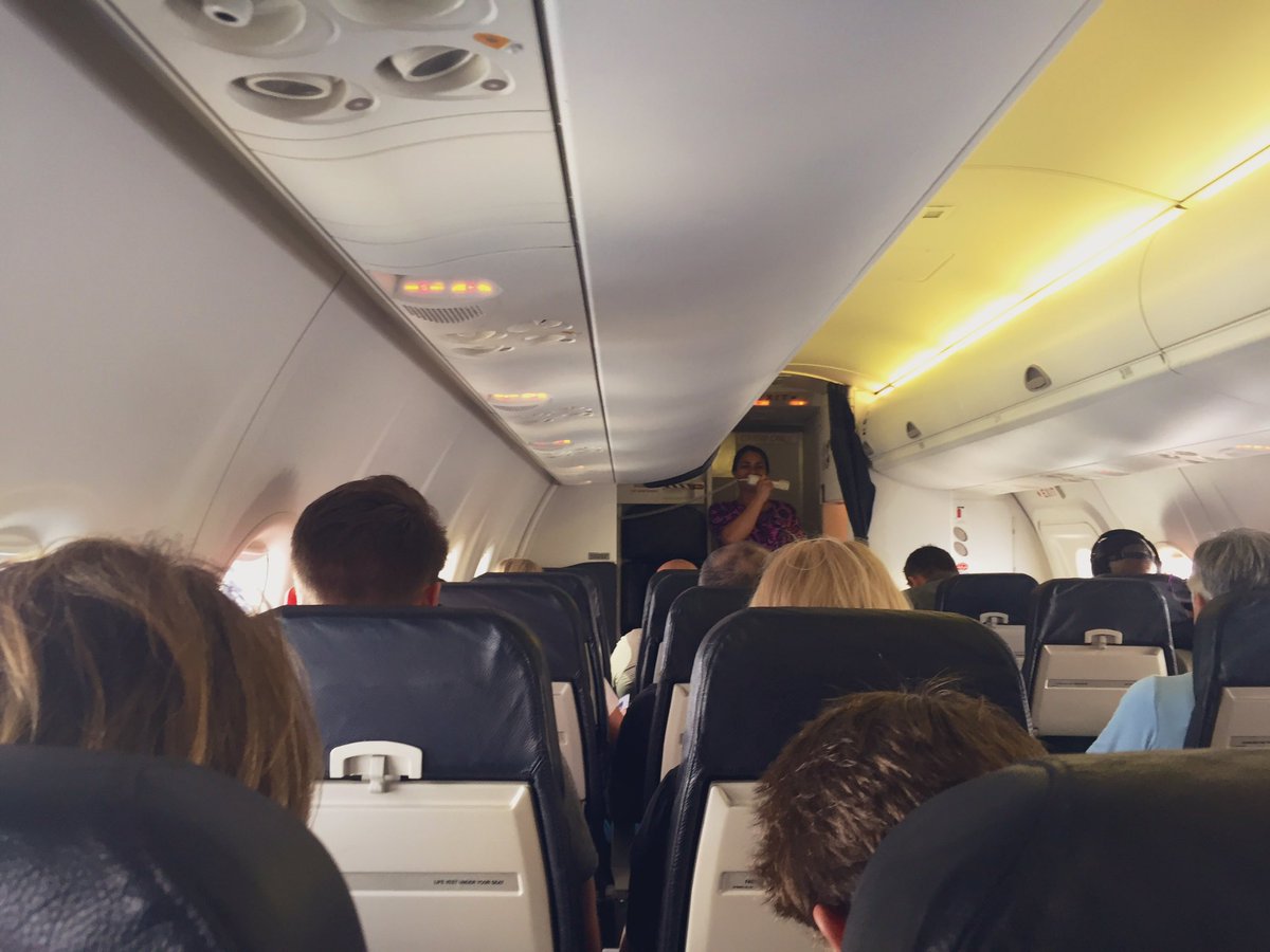 Huge shout out to Cecilia on <a href="/FlyAirNZ/">Air New Zealand</a> 8271 from <a href="/Bay_of_Islands/">BayofIslands Info</a> yesterday. She made us laugh, sang her name &amp; bought a sprinkle of happiness to an otherwise uneventful flight! #kapai #CustomerService #awesome