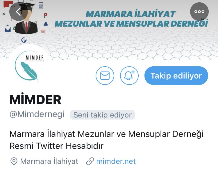 mmuuiiff's tweet photo. Mezunlarımızı ve hali hazırda okuyan talebelerimizi tek çatı altında toplamak ve gerek eğitimsel alanda gerekse sosyal faaliyetler alanında desteklemek amacıyla dekanlığımızın teşviki ile kurulan MİMDER’e (@Mimdernegi) takiplerimizle destek verebiliriz :) https://t.co/qJu5uYeh0s