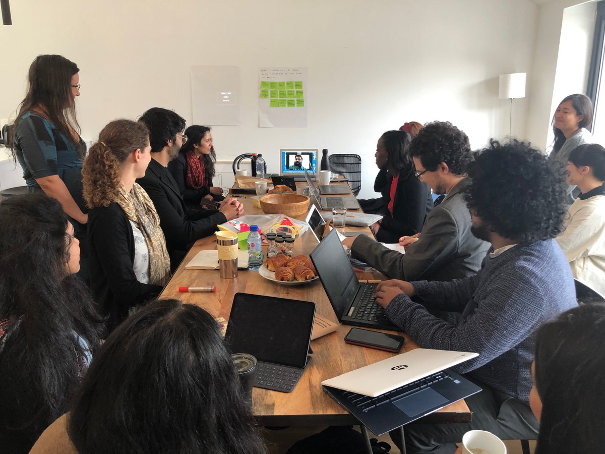 SOIFutures's tweet photo. 2 weeks ago SOIF hosted the first #NGFP2019 workshop & awards ceremony! Our awardees shared their projects, stories and connected with fellow #foresight practitioners. #SOIFalumni and friends also joined this celebration of innovation & young leadership. Thank you all! https://t.co/9slVXtCGfx