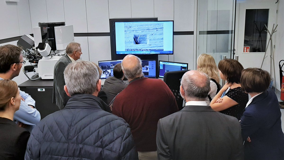 #Project_Iccram | Part of our team in <a href="/ICARUS_ALLOYS/">THE ICARUS PROJECT</a> Final Project Meeting in Miskolc 🇭🇺 visiting the laboratories in <a href="/unimiskolc/">UniversityOfMiskolc</a>

#H2020 #FETopen #AdvancedMaterials #Aerospace #ICARUSalloys #ResearchImpactEU  #InvestEUResearch #EUProjectsResults