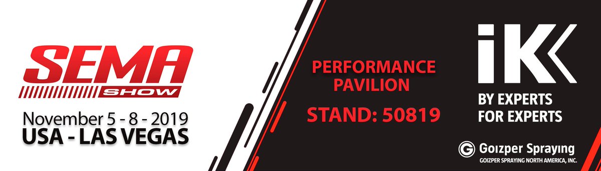 IKsprayers's tweet photo. We're just one week away from @SEMASHOW ! Can’t wait to show you the latest novelties. We’ll be also having amazing guests 🤗 @RennyDoyle  will be on our booth on Wednesday 6th november from 1pm to 2pm. 😃

Come by our BOOTH 50819 and keep posted!

#sema2019 #semashow #sema #ik https://t.co/FJ0kDKj3rl