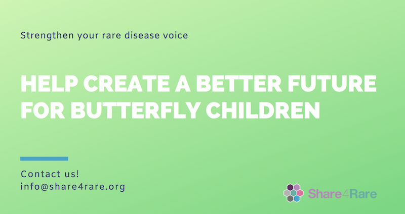 Share4Rare_eng's tweet photo. This week is #EpidermolysisBullosa awareness week. EB is a rare skin condition with no cure yet.
Share4Rare connects people affected with the global #raredisease community to advance research in this uncommon genetic condition.
👉 https://t.co/eYY5dHZTl2 #IEBAW #WeFightEB https://t.co/4GDSJE3z9p