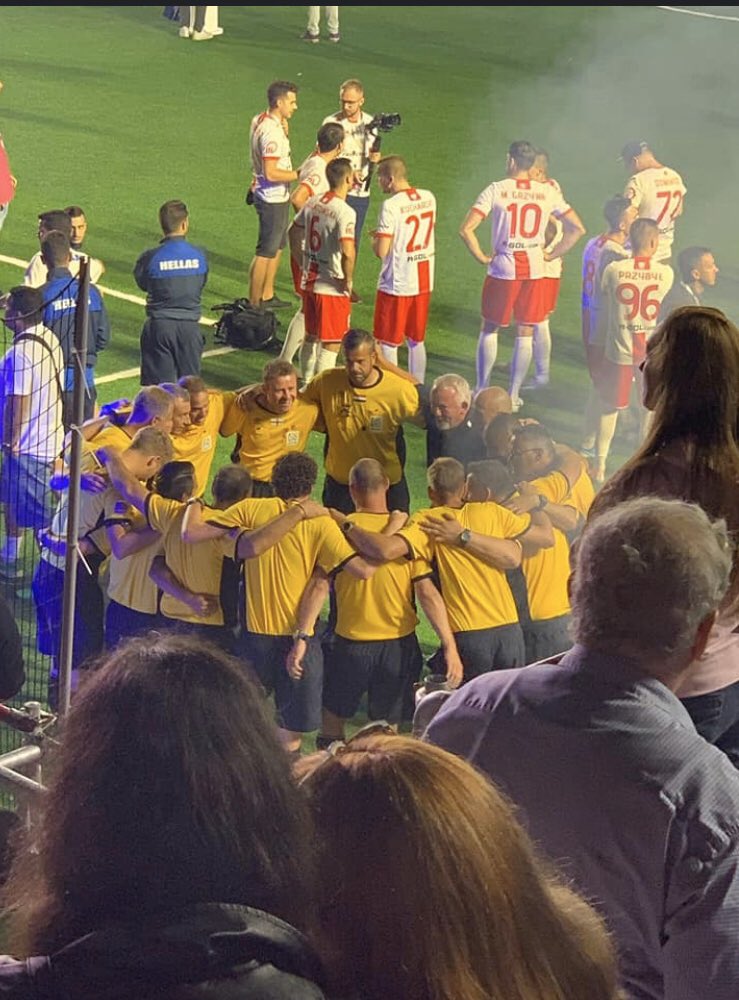 SoccaFed's tweet photo. We are so proud of our refereeing team who were supported by the amazing @AXIWI_com @AXIWINederland 
Great feed back about the Comms kits that were vital to delivering a successful event.
Thank you AXIWI for all their support. https://t.co/86kJLdLDgy