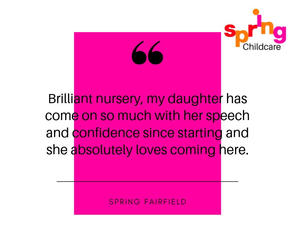 Spring Childcare by Action for Children (@springchildcare) on Twitter photo <a href="/SpringFairfield/">Spring Fairfield</a> Nursery reviews are the best to read! So lovely to hear that children are developing confidence in our settings 💜 <a href="/SpringFairfield/">Spring Fairfield</a> Nursery reviews are the best to read! So lovely to hear that children are developing confidence in our settings 💜