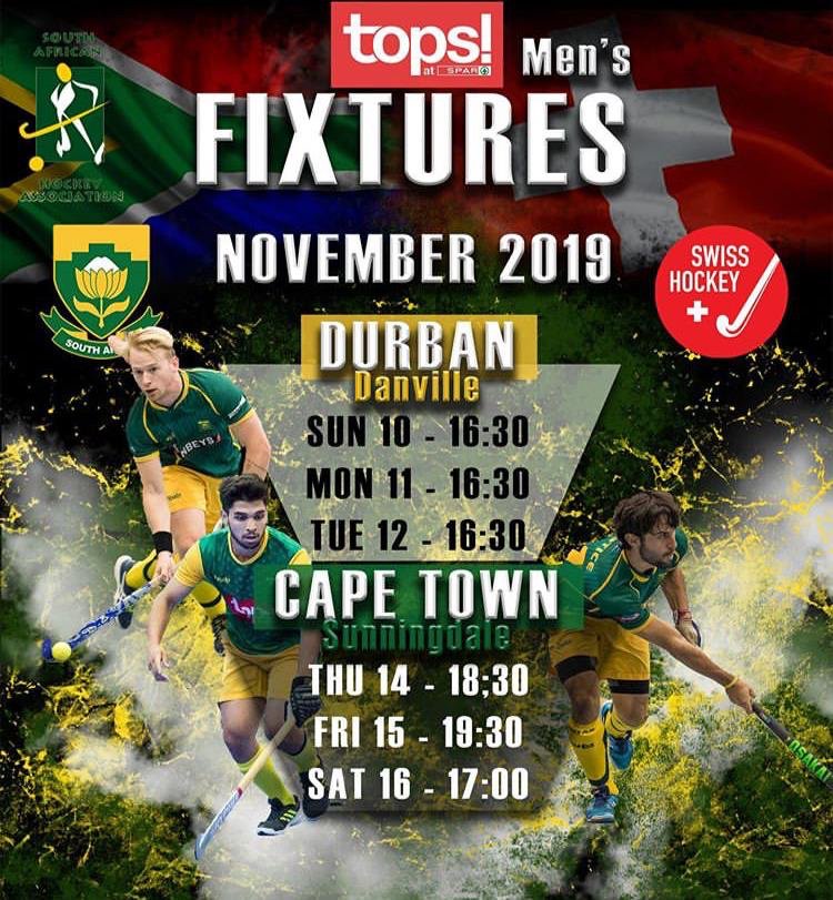 <a href="/TOPSatSPAR/">TOPS at SPAR</a> SA Men’s Indoor Hockey squad named for Switzerland Series: tiny.cc/o8rcfz 

#SAMensIndoor #SAvSwiss #IndoorSeries #IndoorHockey 

<a href="/SA_Hockey/">SA Hockey</a> <a href="/AntonLoggies/">Anton Loggies 🇿🇦🥷🦅</a> <a href="/MelrickMaddocks/">Melrick Maddocks</a> <a href="/LunganiGabela/">Lungani.Gabela🇿🇦</a> <a href="/IMalgraff/">Ignatius Malgraff</a> <a href="/KeaganRobinson/">Keagan Robinson</a> <a href="/JarrydBJones/">Jarryd Jones</a> <a href="/JontyRob1/">Jonty Robinson</a> <a href="/Jethro_Ray/">Jethro Ray Eustice</a>