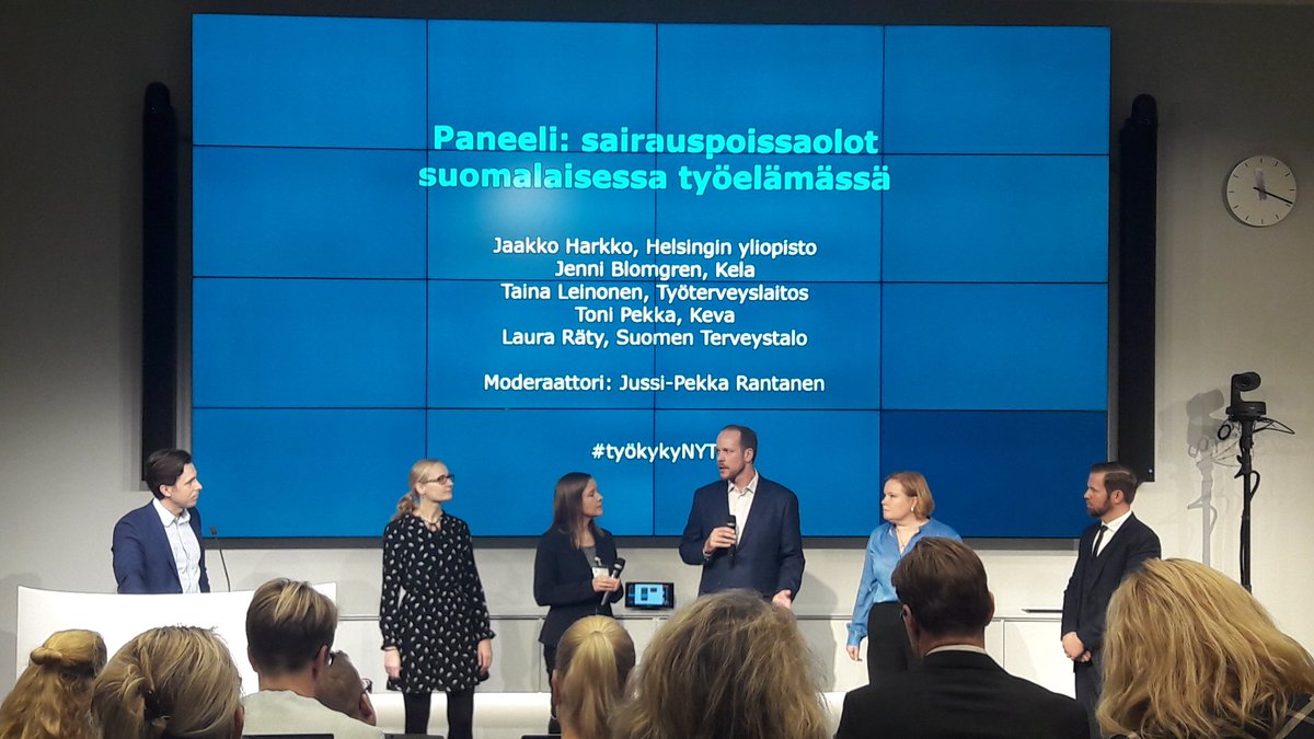 Jatkossa työmarkkinoilla on enemmän osatyökykyisiä. Huomio tulisi keskittää mieluummin siihen mitä voi tehdä, kuin siihen mitä ei voi tehdä. Toimistotyöhön pystyy, vaikka jalka olisi poikki, kuten <a href="/JenniBlomgren/">Jenni Blomgren</a> <a href="/KelaFpa/">Kela Fpa</a> hyvin muotoili #työkykyNYT