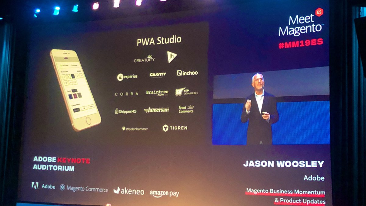 cedcommerce's tweet image. Gratified to be connected with @magento for #pwastudio.

Being a #magentopartner is in itself a matter of pride!

Thank You #Magento!

#MM19ES