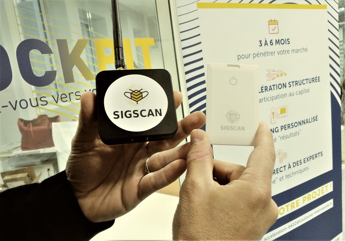 [#geolocindoor #Bluetooth #assettracking]: Au <a href="/CockpitB612/">Cockpit B612</a>, <a href="/fabien_marotte/">Fabien Marotte</a> dévoile SIGSCAN, solution de suivi de matériels pour l’industrie #aéronautique. +d’infos ici : urlz.fr/aTZI. Démonstration en live le 6/11 à 13h30 au Cockpit B612 !