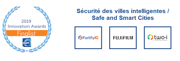 Milipol_Paris's tweet photo. Finalistes des Milipol Innovation Awards 2019 dans la catégorie "Sécurité dans la ville" =>
Milipol Innovation Awards 2019 finalists in the "Safe &amp; Smart Cities" category => #FortifyIQ / @FujifilmEU / @Two_i_ https://t.co/iOH79xXJTP