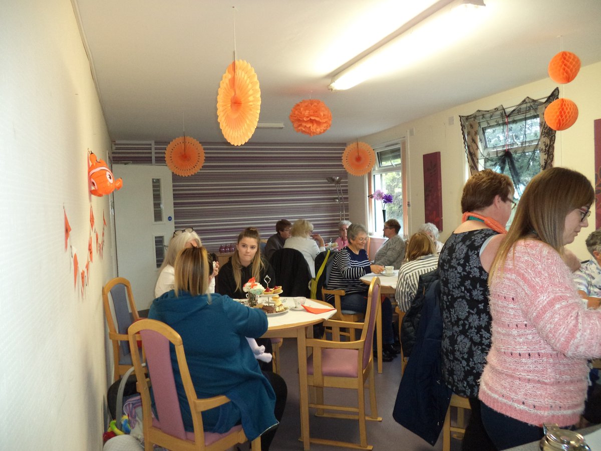 DsGowanlea's tweet photo. Our recent "Cake Break" at Gowanlea raised a very tidy £334.00 for @mssocietyscot Thank you to service users, family and carer's for support. Well Done to Yvonne for taking the lead to organise and bake like mad for this event!! https://t.co/ogc9DYJ8I5