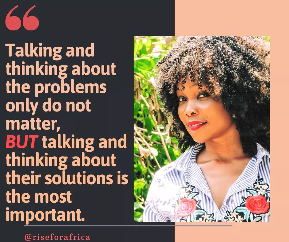 Channyrose12's tweet image. Parler et ne penser qu&apos;aux problèmes n&apos;a pas d&apos;importance, mais parler et réfléchir à leurs solutions est le plus important. #Burundi
#TalkSolutions
#ThinkSolutions
#RiseforAfrica