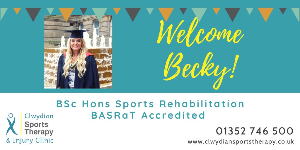 Peacockclinic's tweet photo. 👋WELCOME BECKY!👋

Becky is joining our team at our Mold clinic. She has a range of experience in #assessing, #treating &amp; #rehabilitating a variety of #injuries. Please offer her a warm welcome into our friendly #clinic.

📞01352 746 500
💻https://t.co/Uo0MaOtskR https://t.co/bSrcv8LZCF